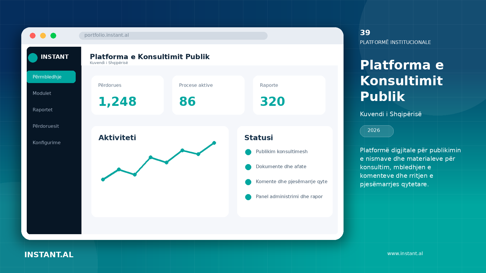View of the project Public Consultation Platform